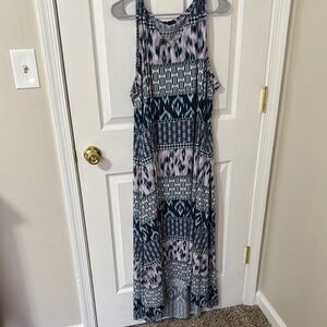 Lane Bryant Sleeveless Hi-Lo Maxi Dress